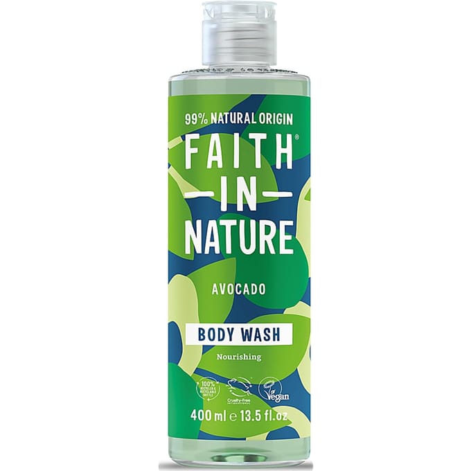 Faith in Nature Avocado Douchegel - 400ml