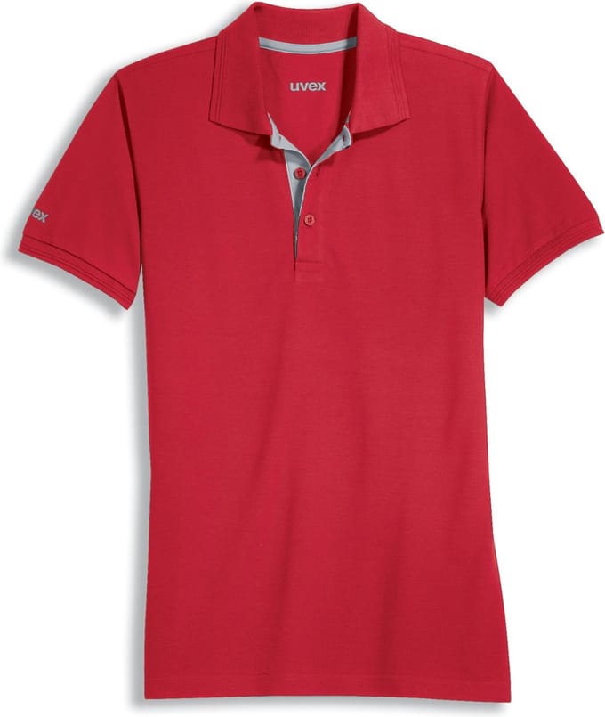 Uvex Poloshirt Standalone Shirts (Collectionsneutraal) Rood (89048)