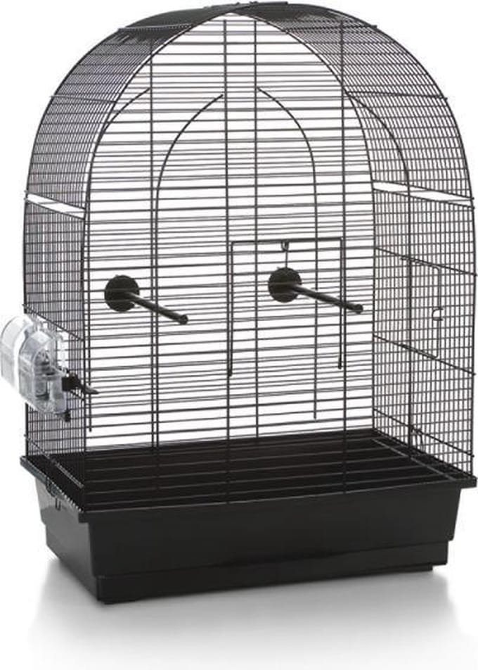 Beeztees Lucie Fanette - Vogelkooi - Zwart - 45x28x63 cm