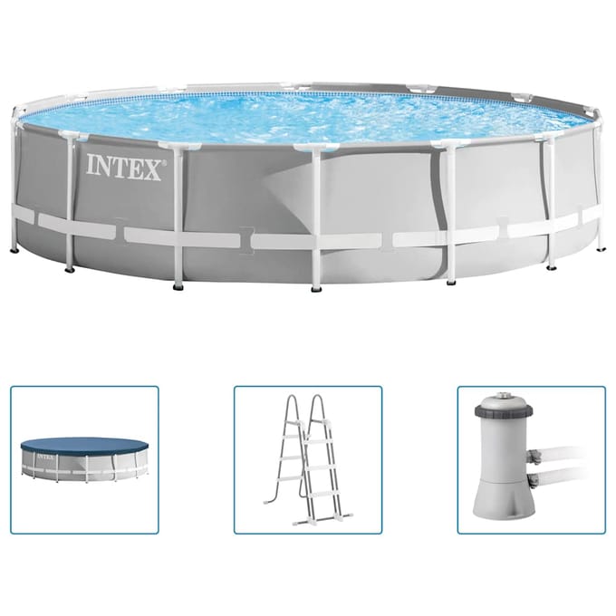 INTEX - Prism - Frame - Zwembadset - Premium - 427x107 - cm