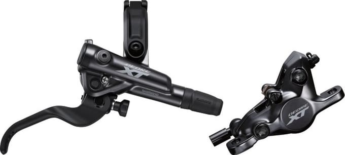 Schijfremset Deore XT BL-M8100 + BR-M8100 - RECHTS - Achter - Achterrem