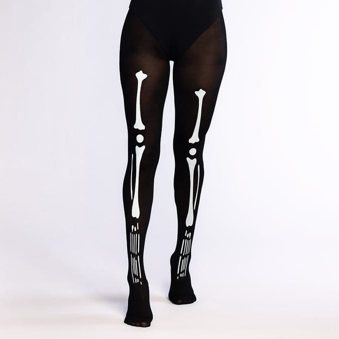 Boland - Panty Bones - Volwassenen - Vrouwen - Skelet - Halloween en Horror
