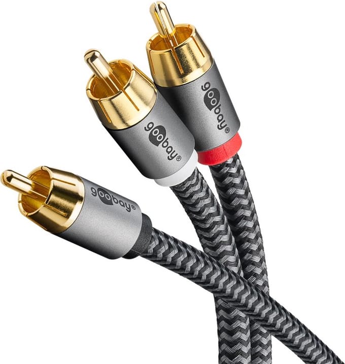 Goobay Plus Subwoofer/Stereo Kabel | RCA-Y