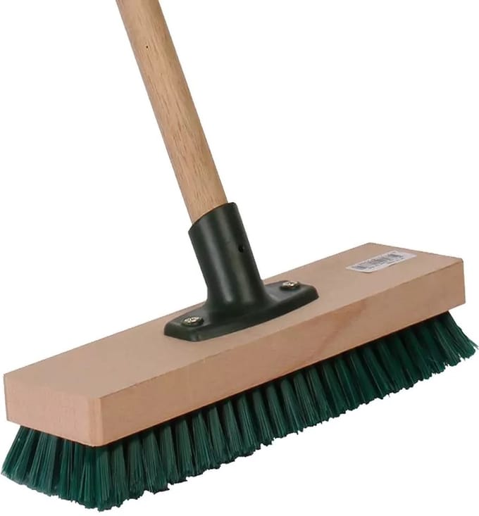 Talen Tools - Tegelbezem - Mosbezem - Essenhouten steel - 120 cm
