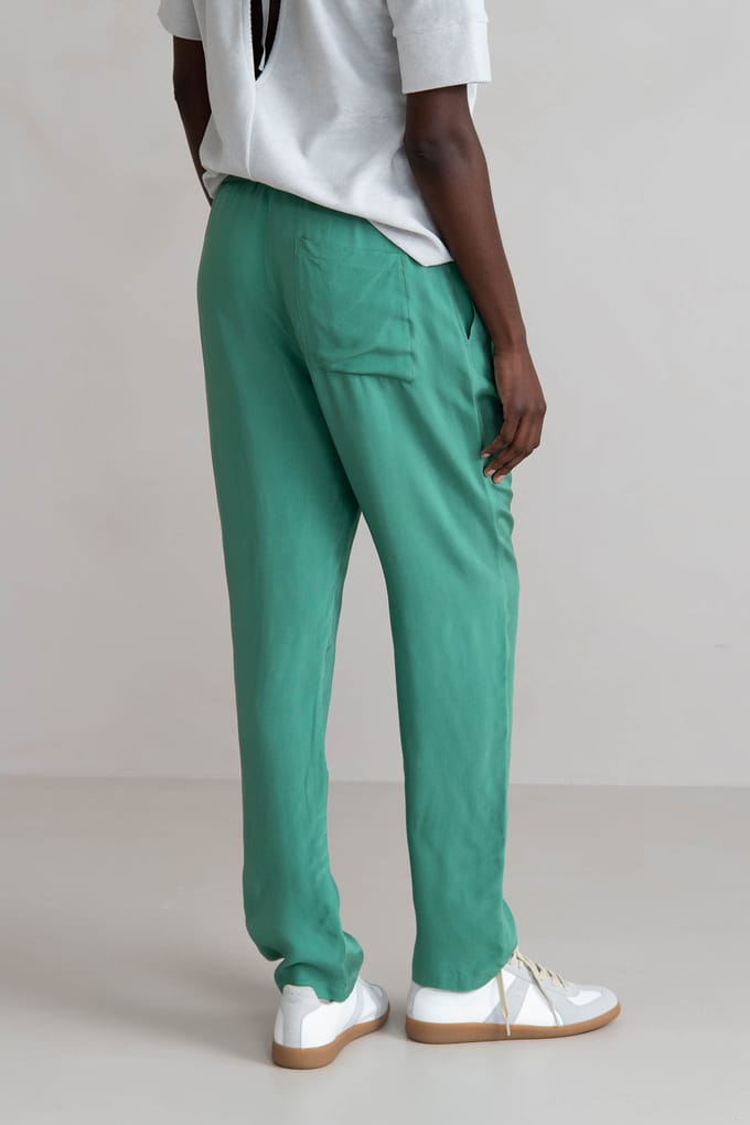 Humanoid Harjo Sage Maat: XS | Straight Broeken Outlet | Dames | Groen