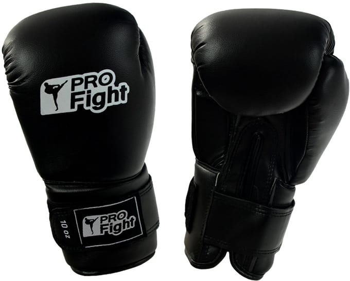 PROfight Handschoenen Boks PVC Zwart
