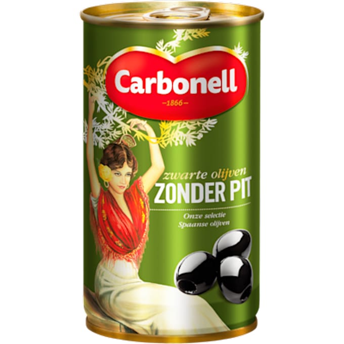 Zwarte olijven zonder pit