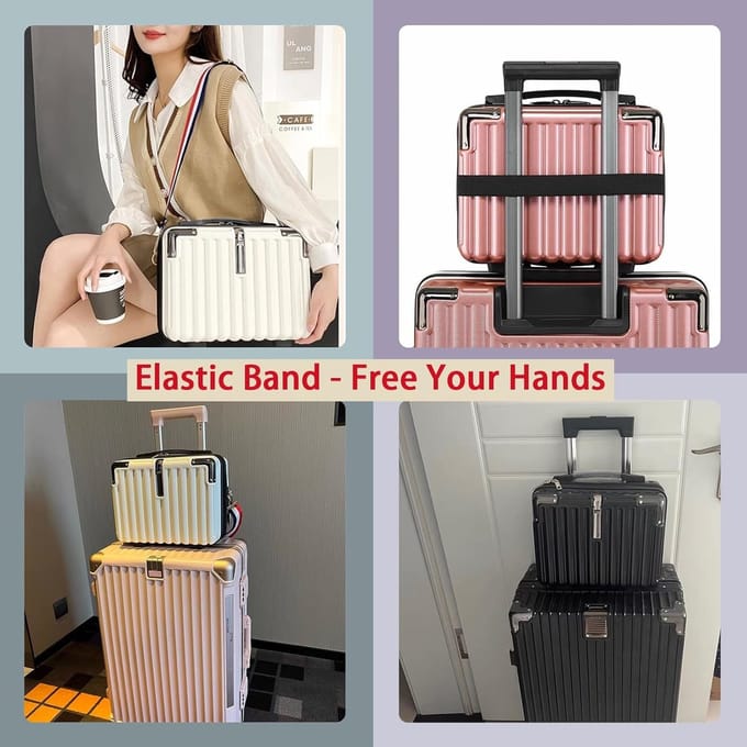 Mini Koffer Hard Shell Make-up Tas Reis Cosmetica Case Draagbare Make-up Luggage voor Vrouwen