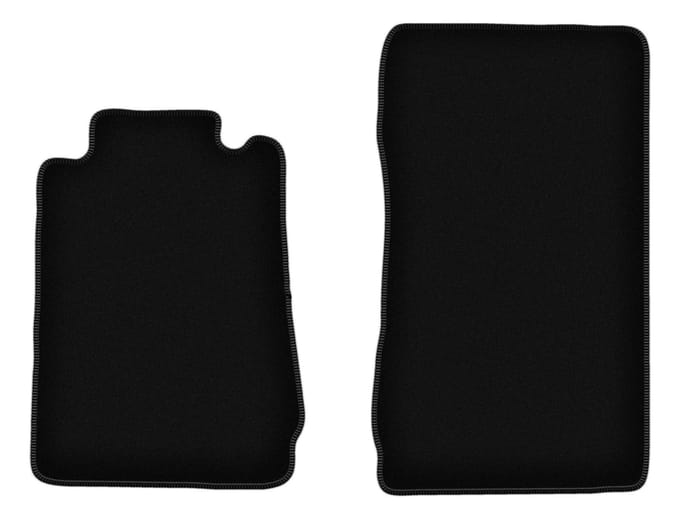BASIC zwarte velours vloermatten voor: Mercedes SLK R170 cabrio (1996-2004)