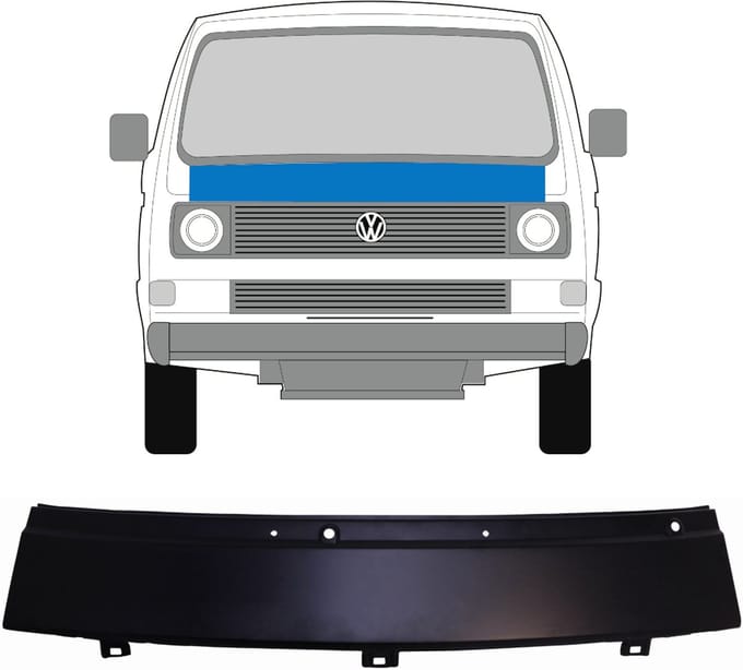 Reparatie paneel paravan voor Volkswagen Transporter T3 1979-1992