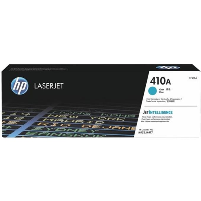 HP 410A - Tonercartridge - Origineel - Standaard Capaciteit - Cyaan