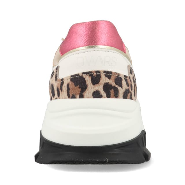 Dames Sneakers Dwrs Chester Leopard White Pink Multi - Maat 40