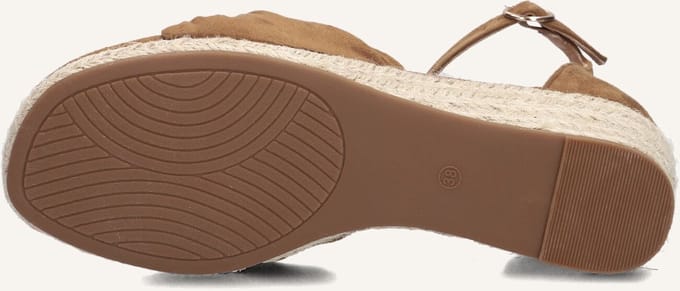 Omoda 0577-5 Espadrilles - Zomer Schoenen - Dames - Bruin - Maat 38