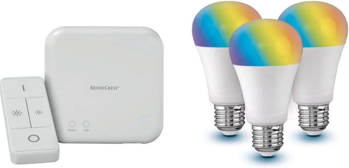 Livarno® Home Assistant Smart Verlichting | Compleet Starterset incl. Afstandsbediening & Gateway