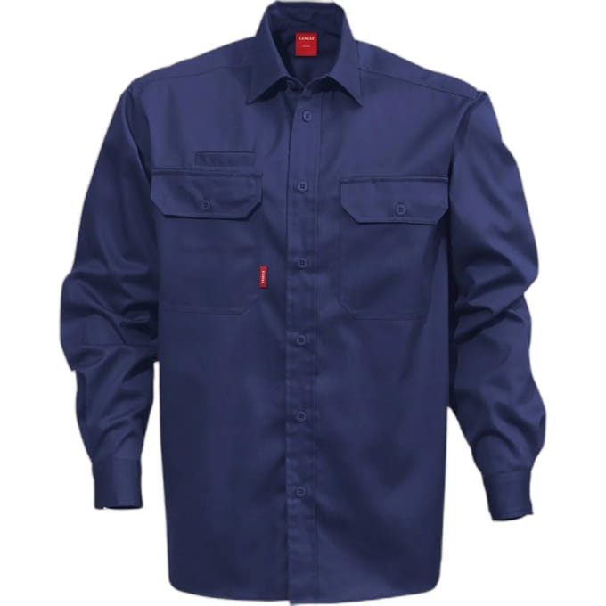 Fristads Overhemd 7385 B60-539-Marineblauw-S