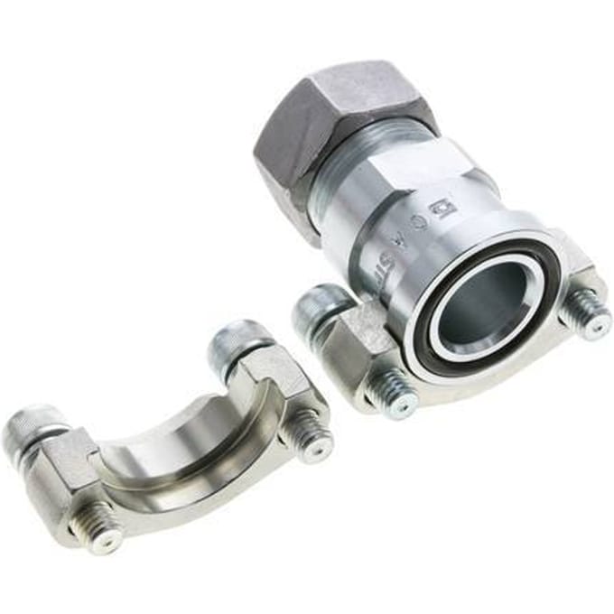 1'' SAE Flens 3000 psi Staal met 28L (M36x2) ISO 6162-1