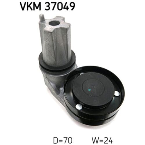 Rondsel/geleiderpoelie, V-ribbelriem SKF VKM 37049