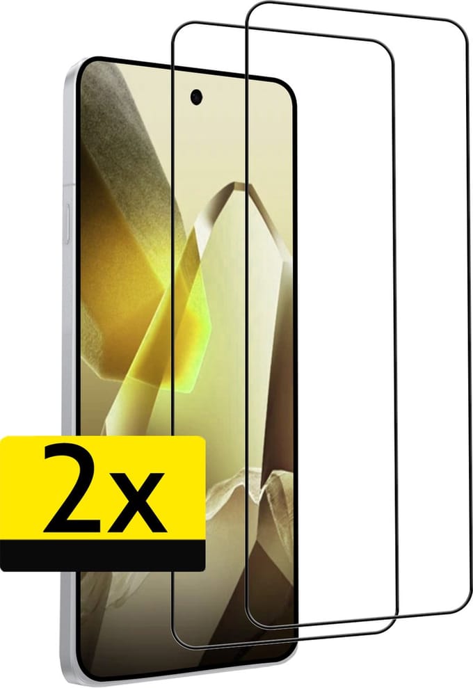 Screenprotector - Geschikt voor OnePlus 13 - 2 Stuks - Full Cover - Beschermglas - Gehard Glas - Tempered Glass - Screen Protector