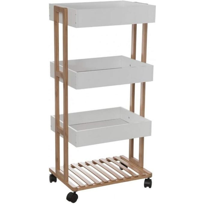 Eazy Living Trolley Yanis 4-Laags Wit