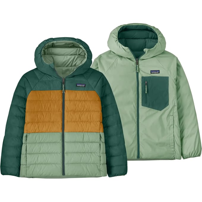 Reversible Donsjas met Capuchon Kind Patagonia