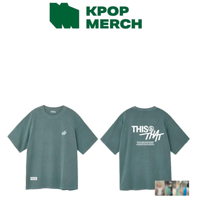 [Voorbestelling] Stray Kids - T-shirt - THIS & THAT 1ea gray