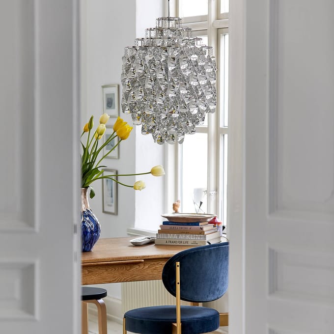 VERPAN Spiral SP01 - Hanglamp in zilver