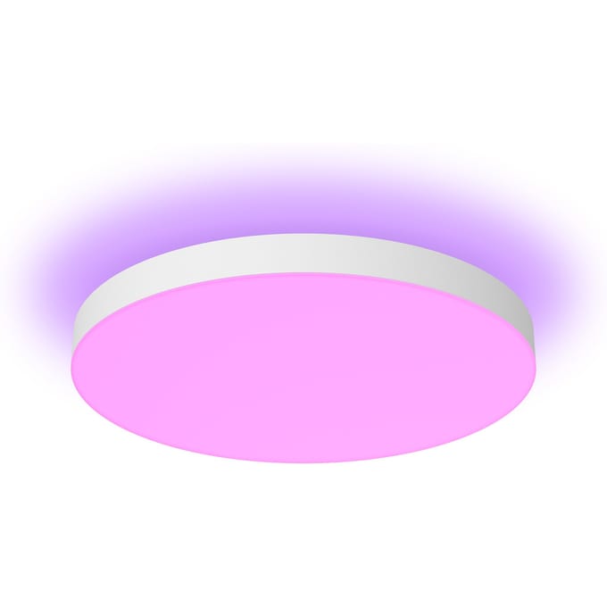Philips Hue Datura paneellamp - wit en gekleurd licht - rond (klein) - wit