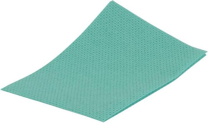 Bacterie remmende viscosedoek ca. 35x50 à 25 stuks groen