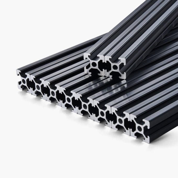 10 STUKS 78,7 inch (2000mm) T-sleuf 2020 Aluminium Profiel Geanodiseerde Lineaire Rail