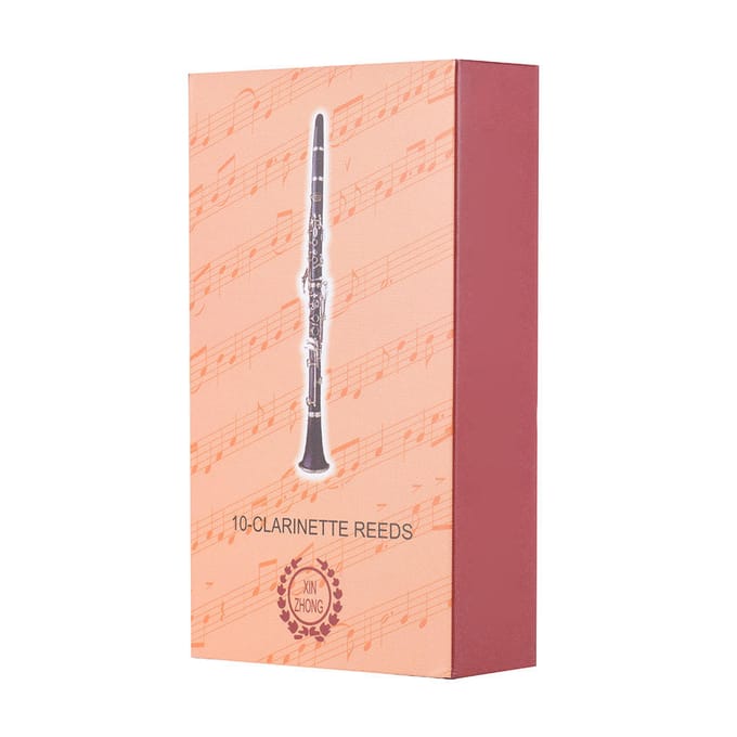 Anches traditionnelles pour clarinette force 2,5, boîte de 10 beige
