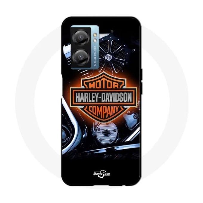 Coque Maniacase pour Realme V23 Motorcycles Harley Davidson Logo