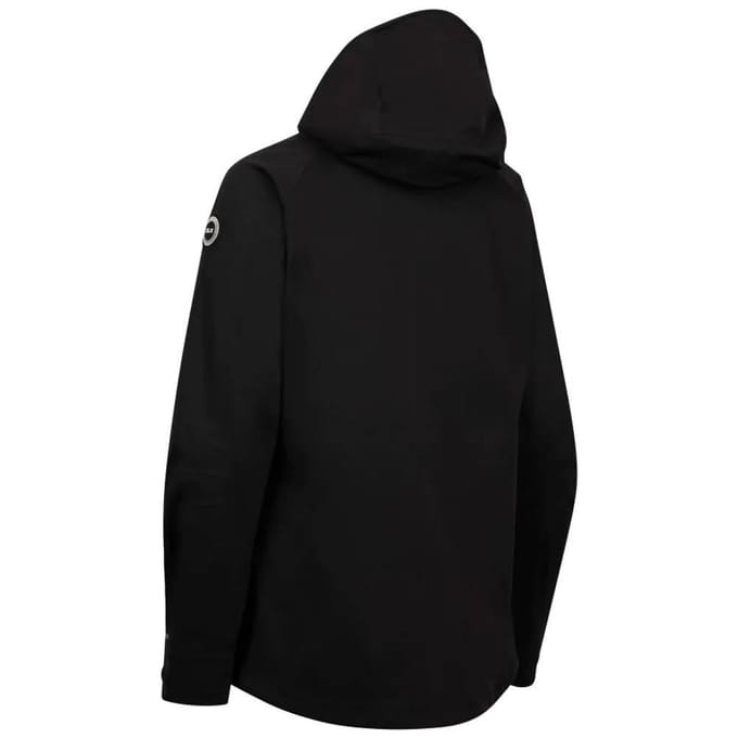 Trespass Dames/Dames Justine DLX Waterdichte Jas (Zwart)