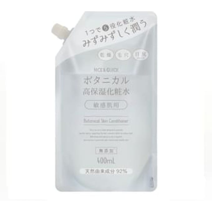 NICE & QUICK - Botanical Skin Conditioner 400ml Refill