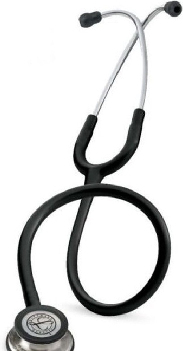 Littmann Classic III Stethoscoop 5620 Zwart, Bewerkt Roestvrij Staal