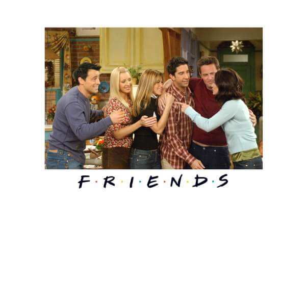 Friends Cast Shot trui - Wit - L
