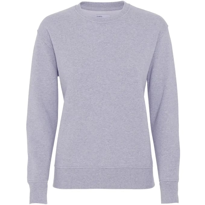 Damestrui met Ronde Hals Colorful Standard Classic Organic Heather Grey