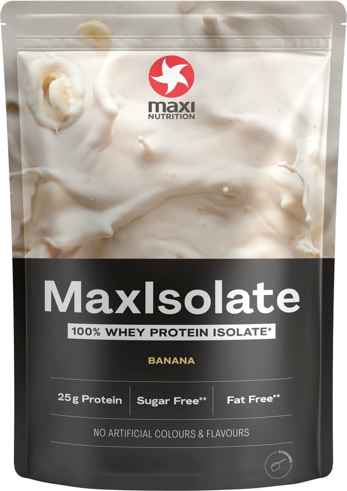 Maxi Nutrition Eiwit Isolaat Banaan (1000 gr)