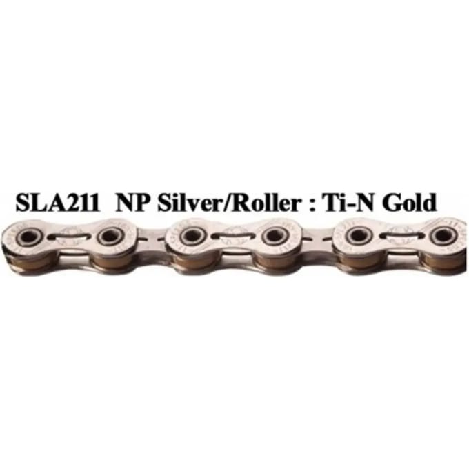 Zelfsmerende titanium ketting Yaban