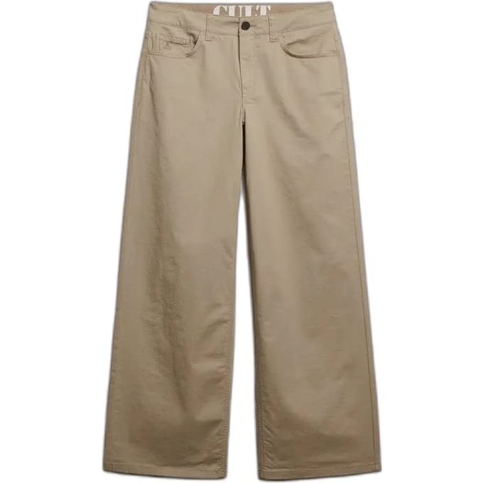 Baggy chino broek voor dames Superdry