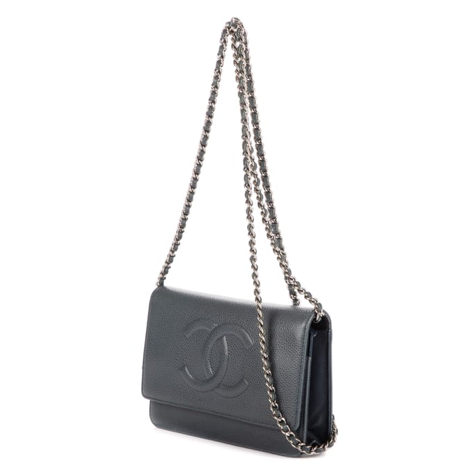 Classic Timeless Wallet on Chain  Schoudertas