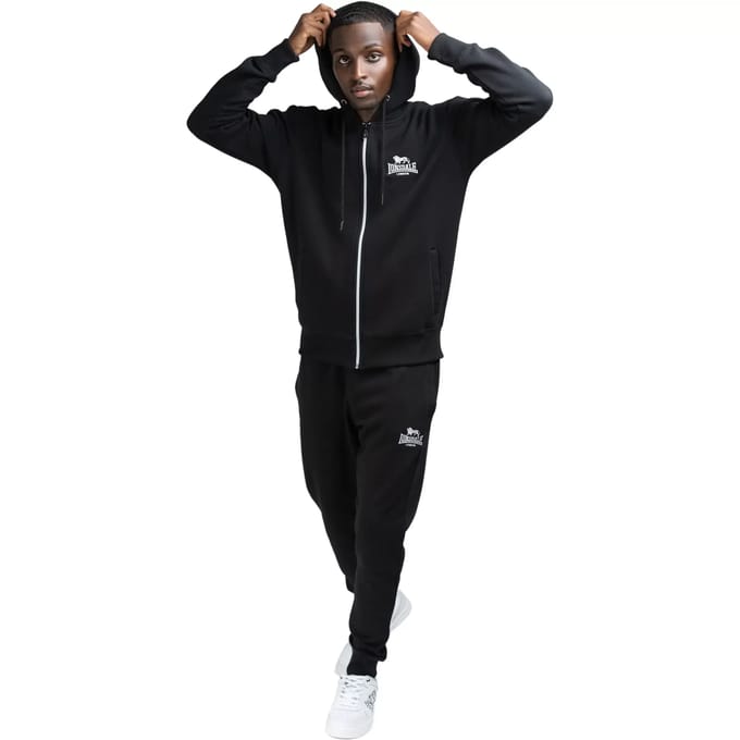 Lonsdale Heren trainingspak met capuchon regular fit ROTTINGEAN