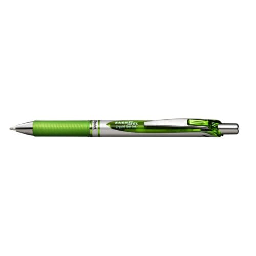 Gelschrijver pentel bl77 energel medium lichtgroen