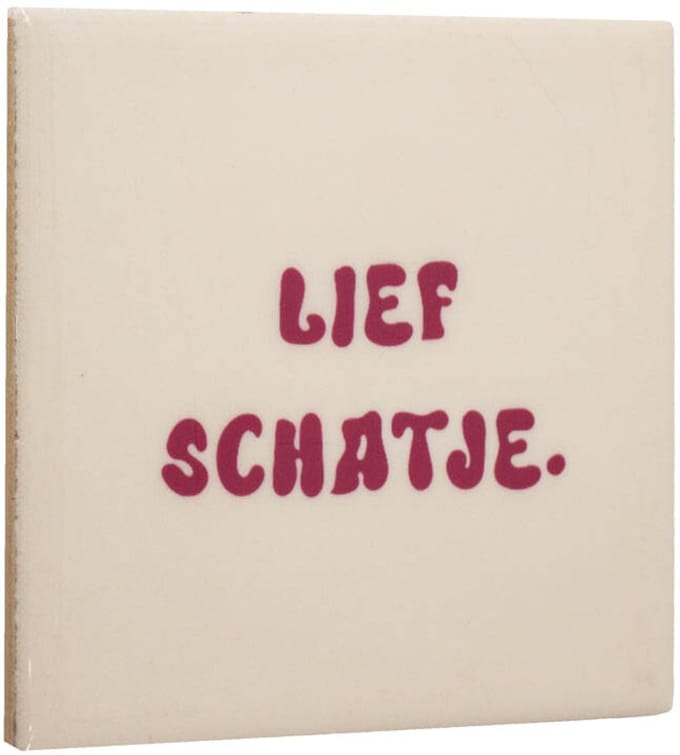 Tegeltje - Lief schatje