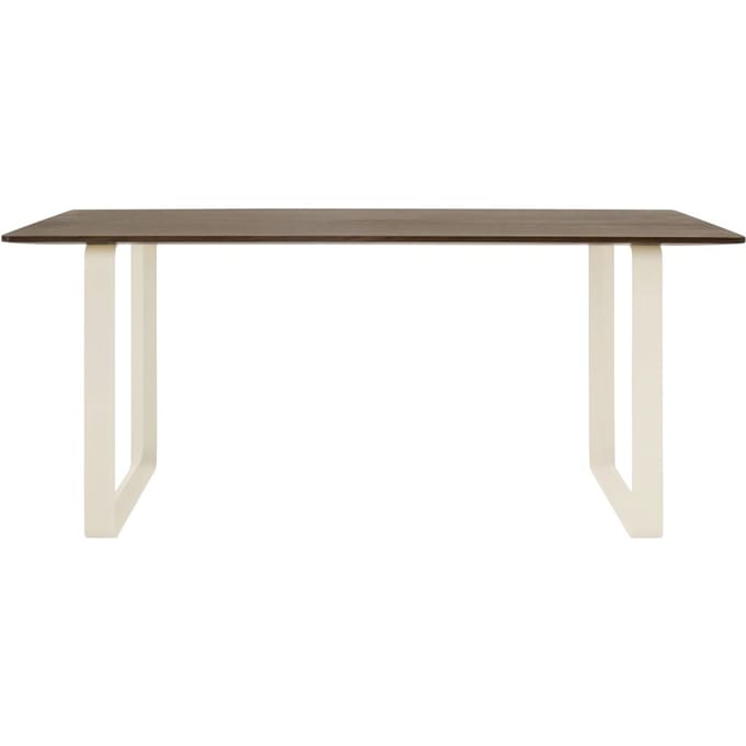 Muuto 70/70 Tafel - gerookte eik - sand - S