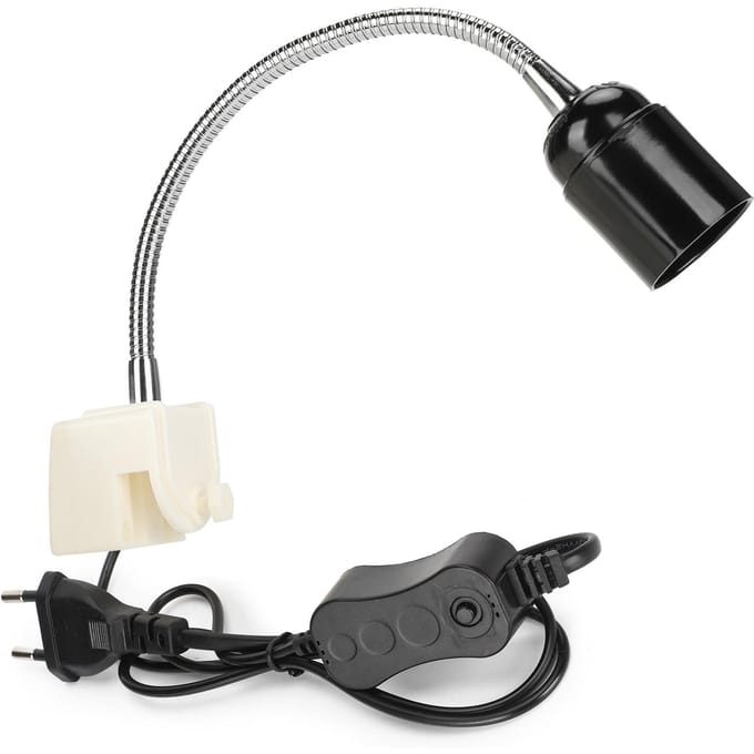 Huisdier Schildpad UVB Volledig Spectrum Zonlamp Verwarming Zonnen UVA Warmtelamp Beugel E27 white