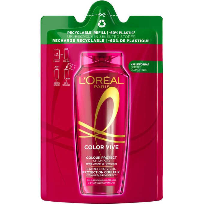 L'Oréal Paris L'Or&eacute;al Paris Elvital Color Vive Shampoo Refill 500 ml