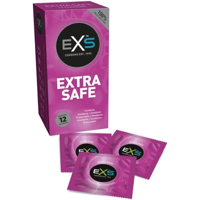 EXS Condooms - Extra Safe Condooms - 12 stuks
