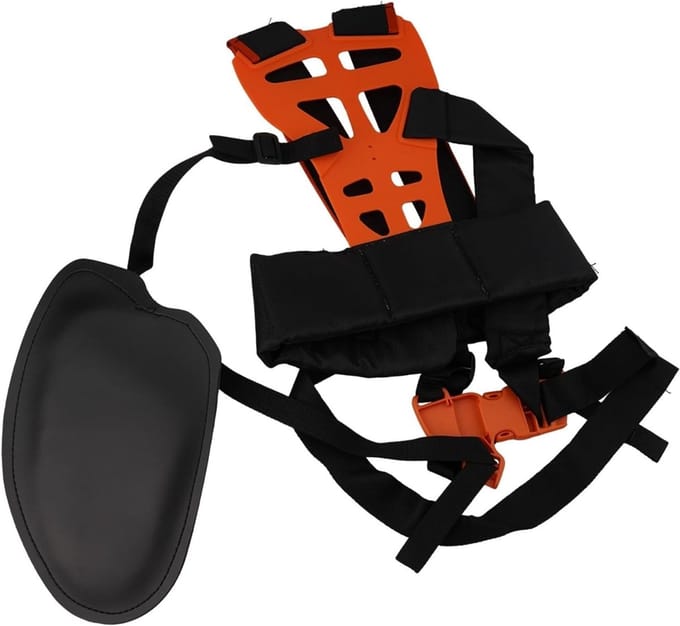 Schouderharnas Riem - Draagriem Trimmer - Gazon Onderhoud - Gedeelde Gewicht Verdeling - 45 x 30 x 5 cm
