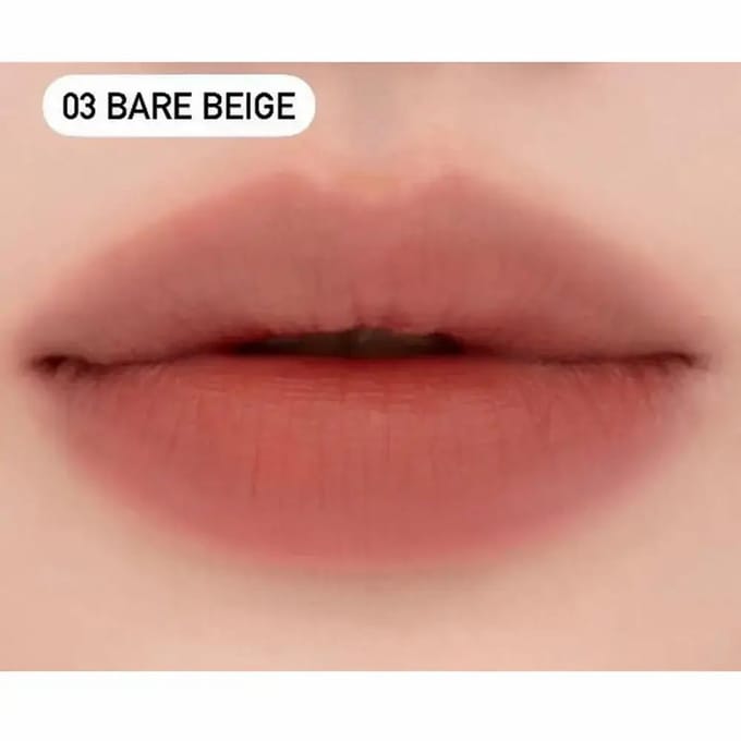 NUSE Mousse Liptual Liquid Lipstick 03 Bare Beige – Fluweelmatte lippenstift 4,5 Vloeistof