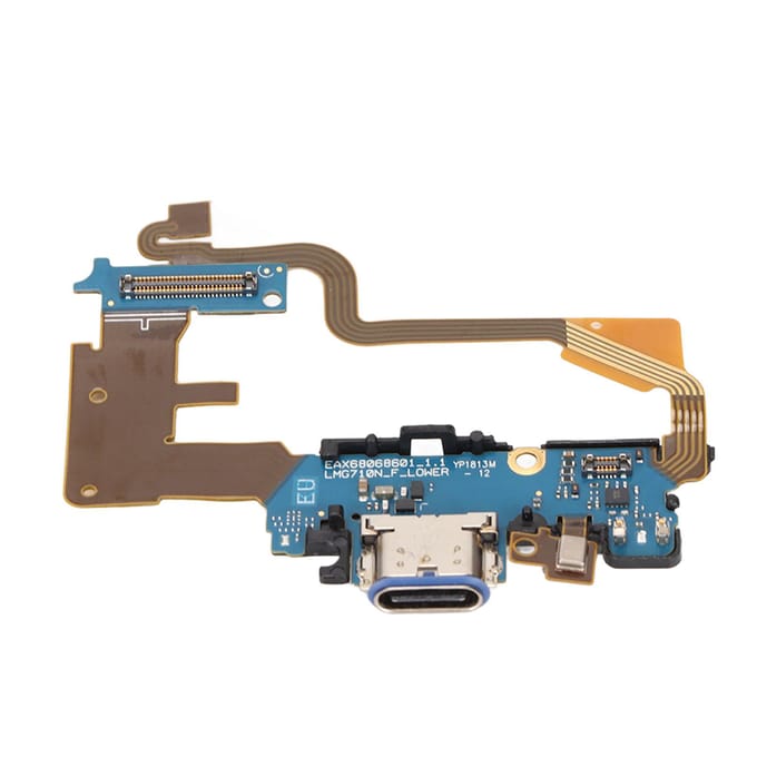 USB Oplaadpoort Connector Flex Kabel PCB Board Vervanging voor LG G7 ThinQ Europese Versie black